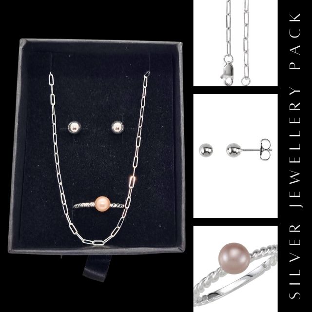Check out our stunning Silver Jewellery Pack for only $126! This pack includes a ring, earrings, and a 45cm Paperclip chain. Perfect for any occasion! Get yours now.

jewelsofstleon.com.au/products/3-in-…

#SilverJewellery #JewelleryPack #ImitationPearl #BallEarrings #PaperclipChain #jewellery