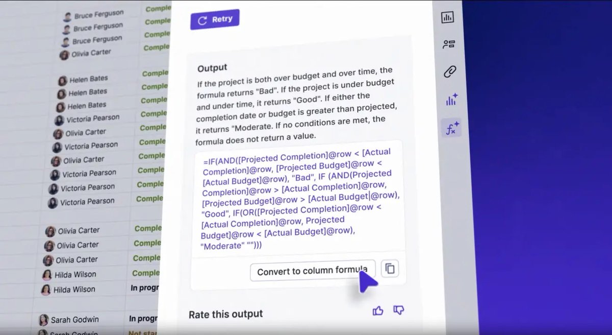 AndreeStara's tweet photo. New fantastic features 🤩 released at #ENGAGE2023 from #smartsheet

Gen. AI (Coming soon)

1️⃣ Analyze data &amp; get help

5️⃣ Generate solution, text, formulas, summaries, &amp; Caption images

https://t.co/XvqayzvHwh

#smartsheet #smartsheetaligned #smartsheetpartner #smartsheetENGAGE https://t.co/QELuPvnJnO
