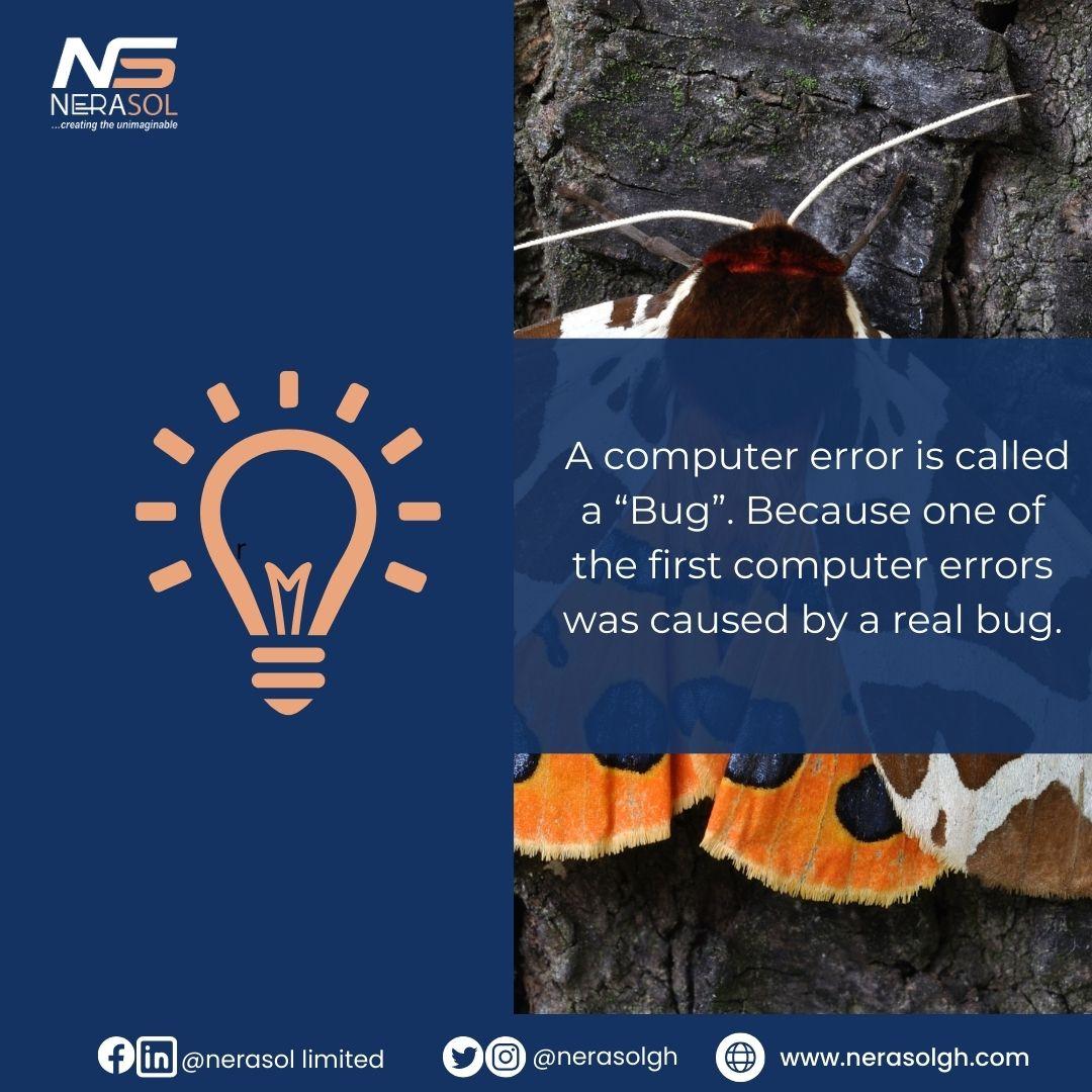 nerasolgh's tweet image. Did you know?
#didyouknow #bug #computererror #moth | Yoghurt | Kasoa | Kumasi | Sheldon #wednesdayvibes #nerasolgh