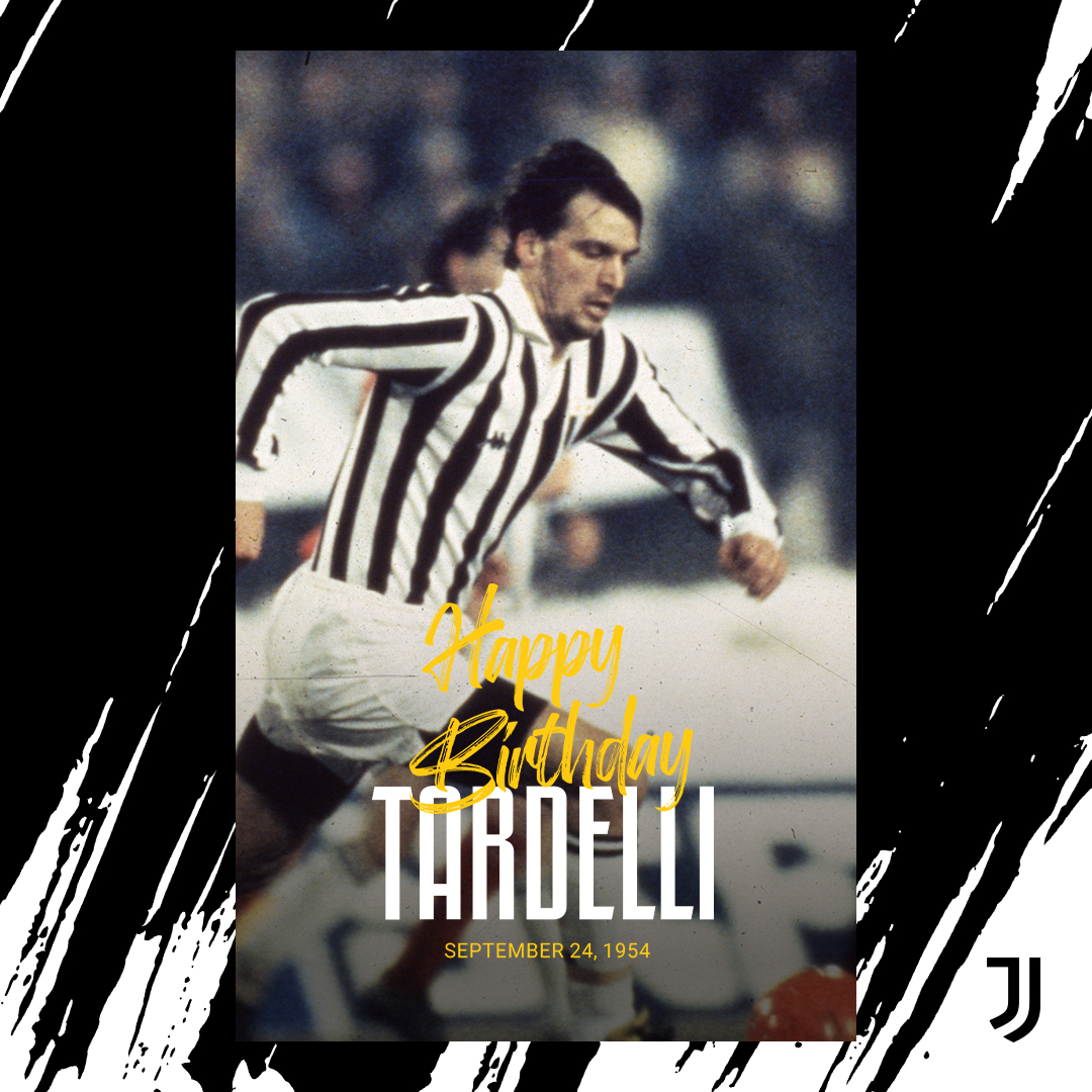 juventusfc's tweet photo. 3️⃣7️⃣4️⃣ presenze in bianconero e 1️⃣1️⃣ titoli conquistati ⚪⚫

  Buon compleanno a Marco Tardelli! 🎂 https://t.co/jt9xOr0cVT