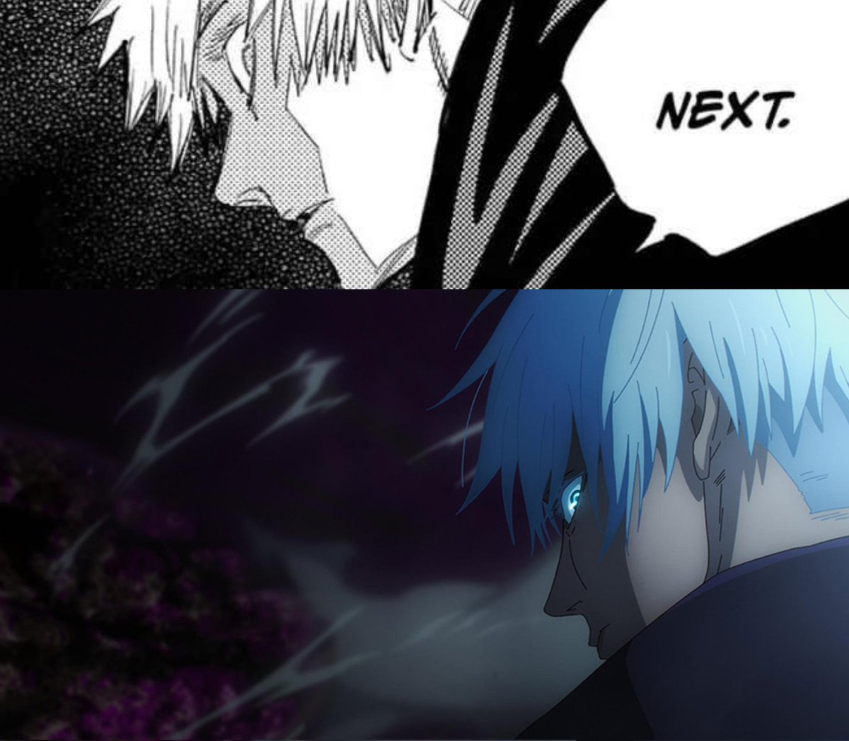 anime_shots's tweet photo. MANGA VS ANIME https://t.co/8hYQYZyeie