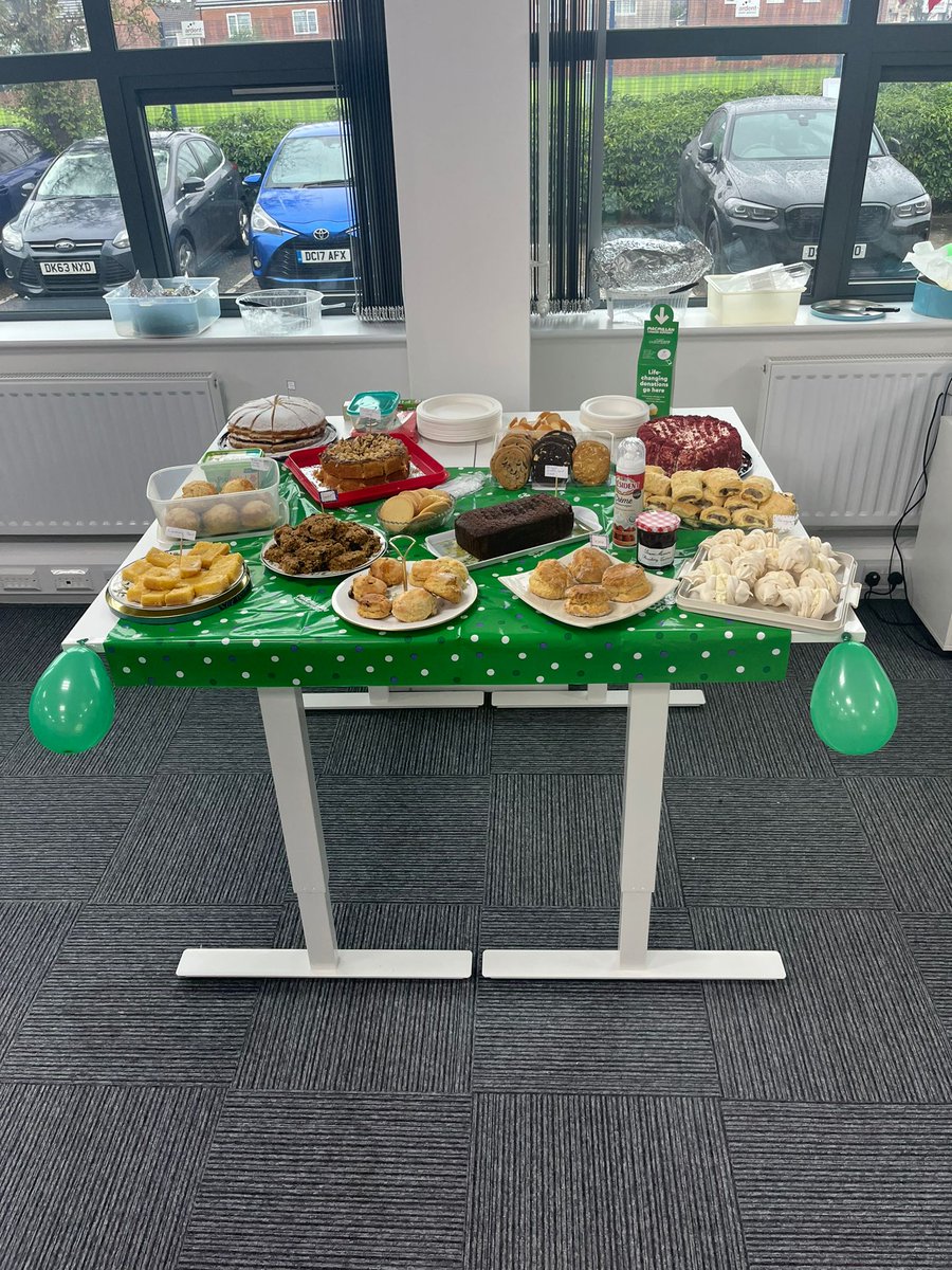 InspiraHealth1's tweet photo. Macmillan coffee morning at Inspira Health. Supporting the tremendous efforts of our macmillan nurses.

@macmillancancer #whipupsomesupport #macmillancancer #nhs https://t.co/dE009qZZel