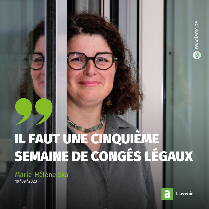 60% des travailleurs n'ont que 20 jours de congé par an. C'est trop peu. Il faut leur permettre de souffler ! #lestravailleursmeritentlerespect <a href="/PYDermagne/">Pierre-Yves Dermagne</a>