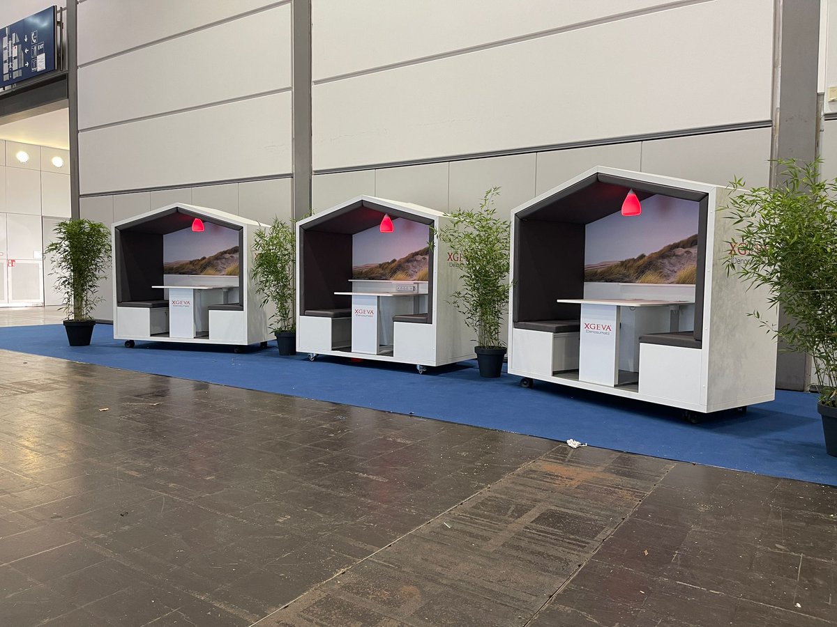 nookpod's tweet photo. These beauties are ready and waiting at @interplan_de in Leipzig, Germany! 🇩🇪
9 Nooks will help hundreds of visitors rest and recharge throughout this four day event. If you're heading there today, feel free to stop by and say hello!
#Events #EventProfs #NookPod #EventsIndustry https://t.co/XfoXcKYZMj