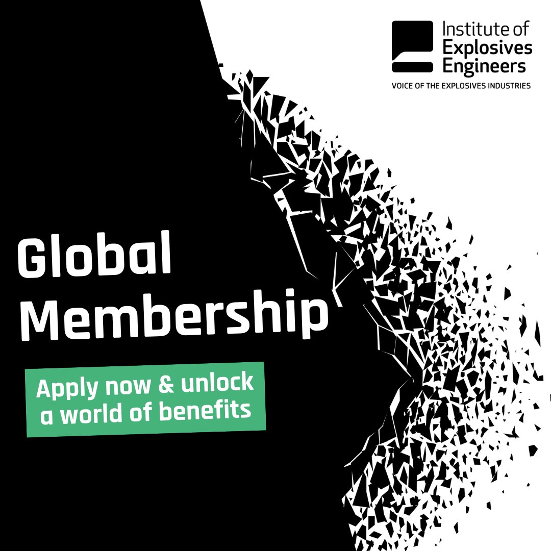 IExpE's tweet image. Join a vibrant global community of over 2,000 explosives engineers across 20 diverse sectors! 

Click the link below to find out more about the incredible advantages of becoming an IExpE member.

#IExpE #ExplosiveEngineering #GlobalCommunity #CareerDevelopment