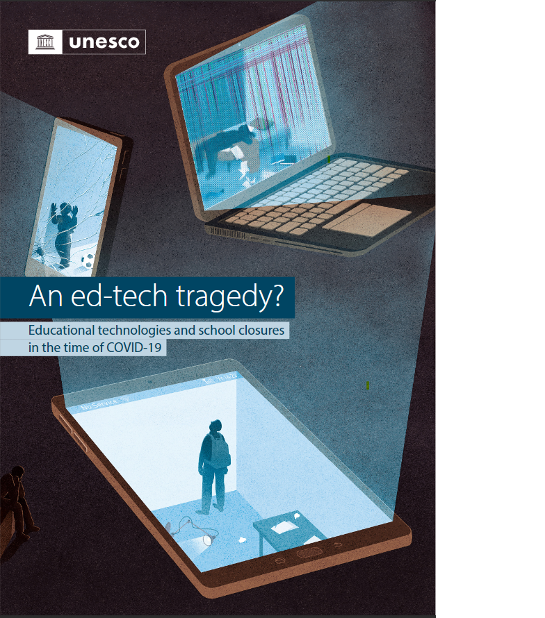 cristobalsuarez's tweet photo. Acaba de salir este sugerente informe que nos debe ayudar a recuperar la memoria sobre lo que pasó en la pandemia en torno a educación y tecnología: An ed-tech tragedy? Educational technologies and school closures in the time of COVID-19 https://t.co/tnw5k7WX5Z hilo🧵#mitosedtech https://t.co/oUZkK6M6Pv