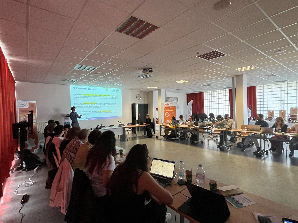 🚀Excited for the 2nd day of <a href="/NEXOGENESIS_eu/">NEXOGENESIS 🇪🇺</a>  General Assembly in #Tours! Yesterday, each Working Package leader gave an update on their activities and after lunch, participants were split into parallel sessions on the NEPAT and policy governance assessment.