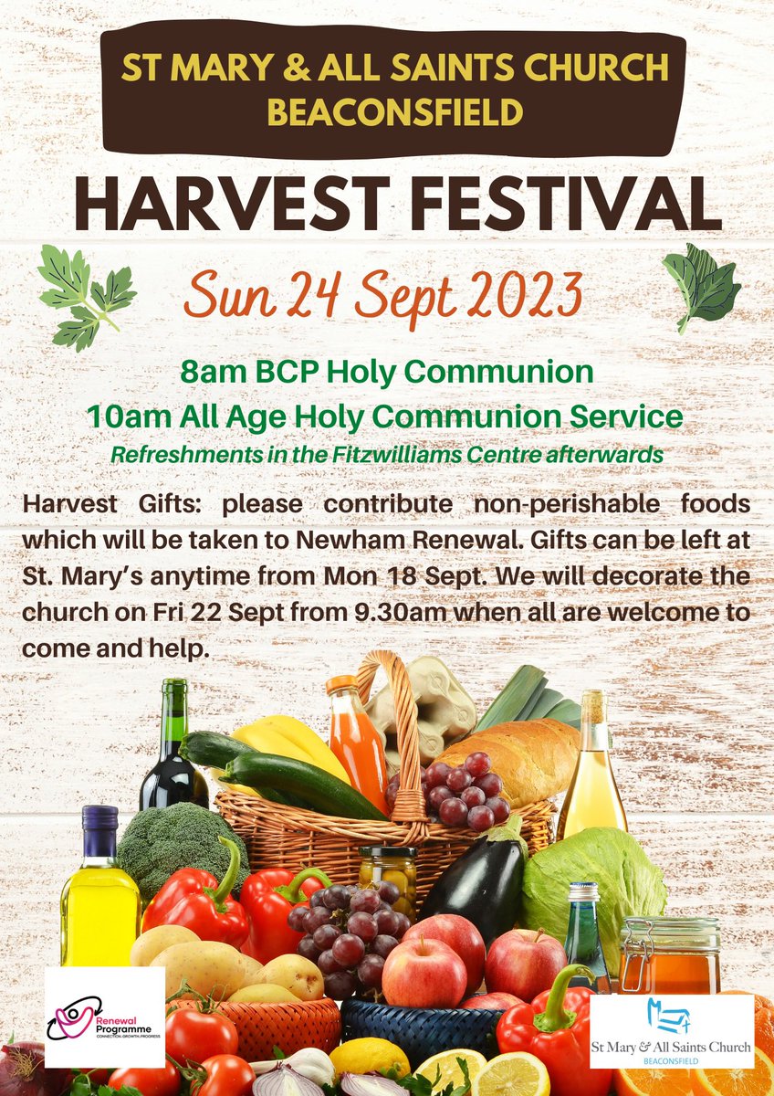 This weekend! #harvest #beaconsfield #churchlife
