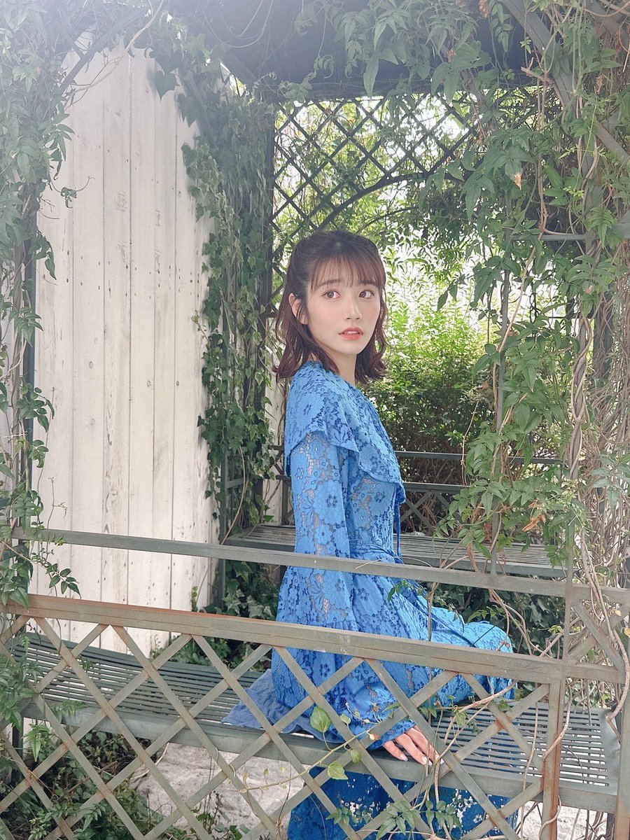 今日のオフショットです💙🌿

とってもかわいい衣装が沢山でした😌 https://t.co/NFlvl5ggel