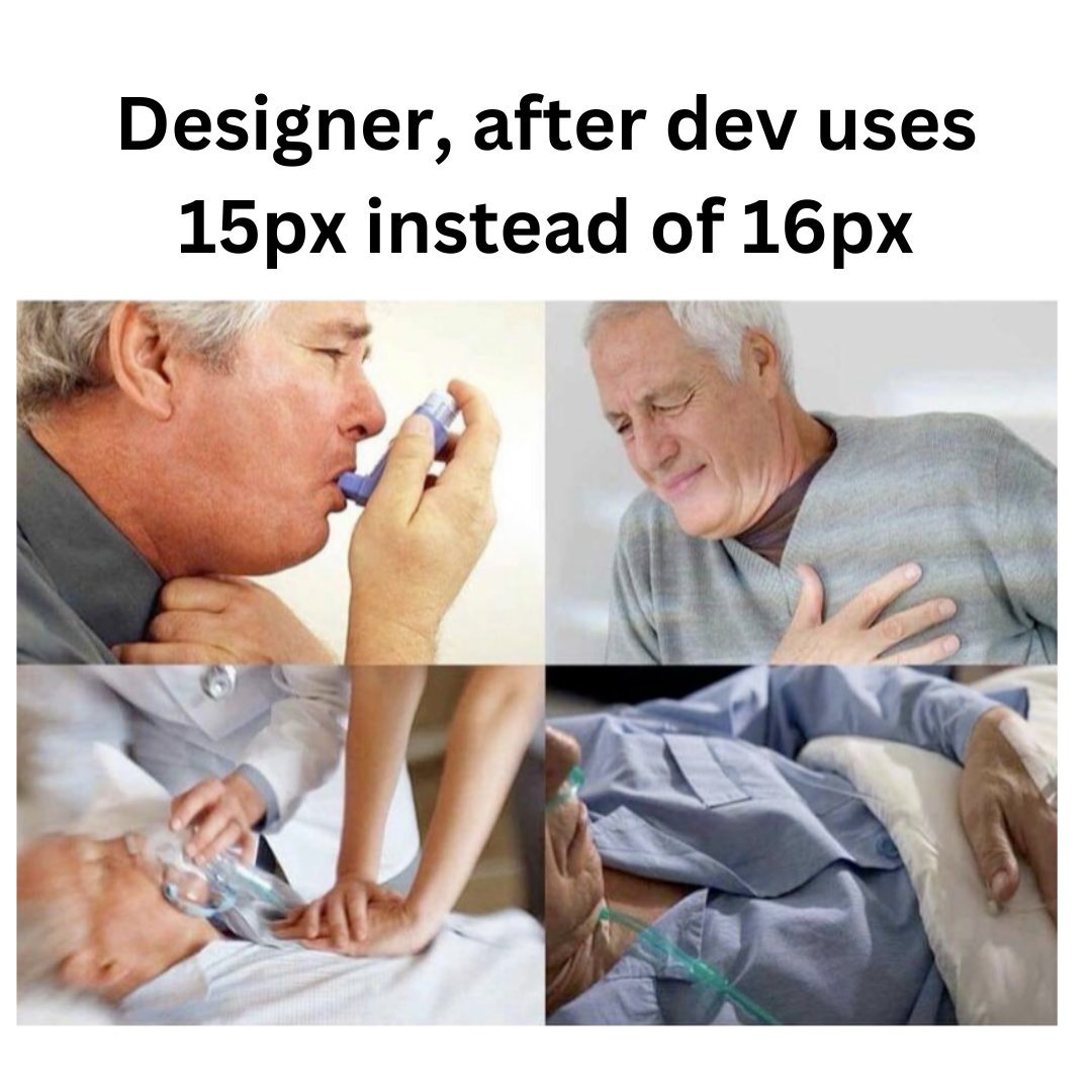 Dev vs. Designer meme time! Share your best with me, why don't ya? I'll start...
