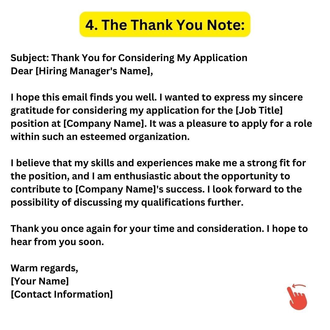JOBCORNER247's tweet photo. "How to Email a Resume: Check Out These Templates!"

By utilizing these six email templates, you can effectively communicate your interest, qualifications, and appreciation to hiring managers. https://t.co/BOeJqT720L