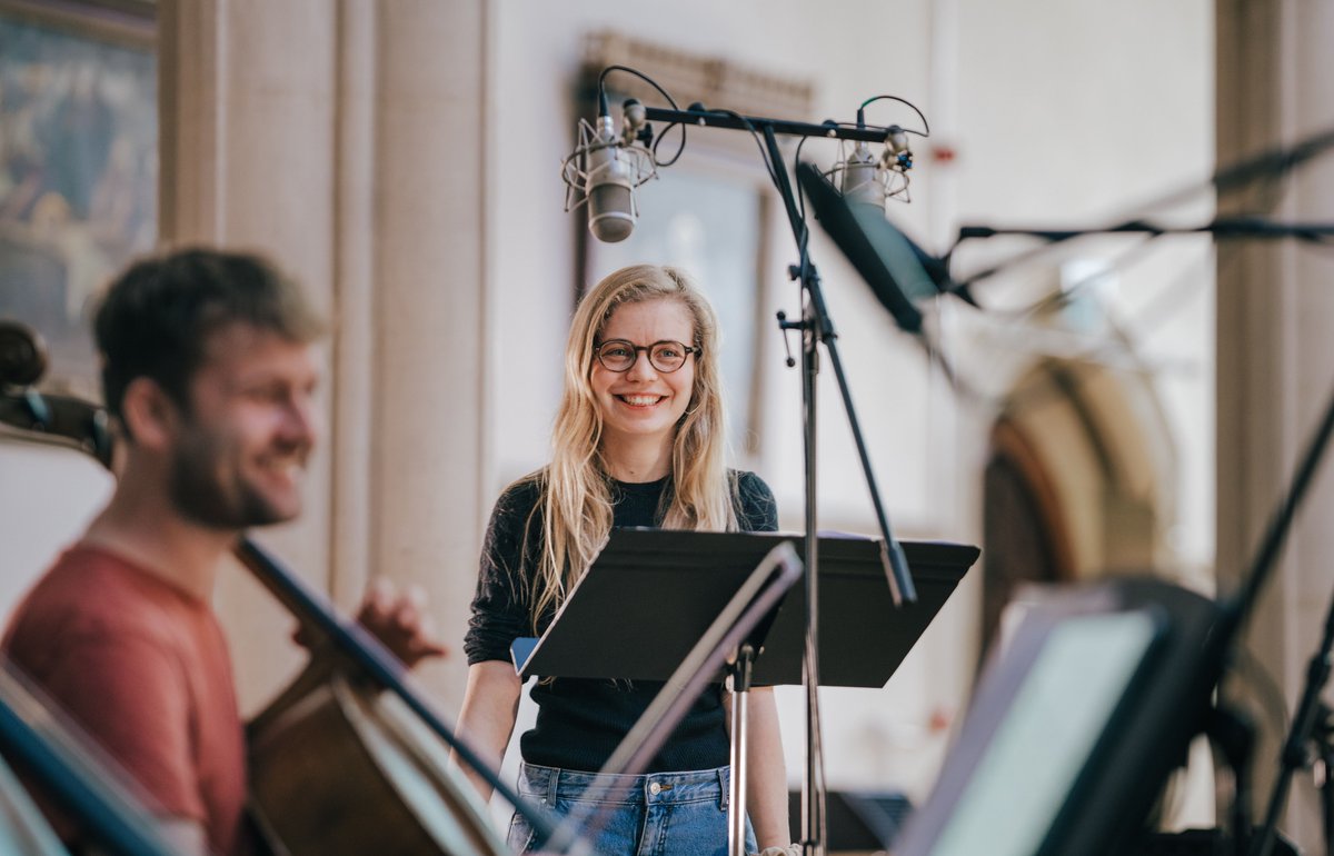 DELPHIAN (@delphianrecords) on Twitter photo Utter joy and exquisite sounds, from the new & unusual to heartbreakingly beautiful 🥲
We couldn't expect anything less from recording sessions w. <a href="/Heloise_Werner/">Héloïse Werner</a> & friends🎙
Her second album 'Closeups' is recorded this week <a href="/SJE_Arts/">SJE Arts</a>, coming to <a href="/southbankcentre/">Southbank Centre</a> next year 👀 Utter joy and exquisite sounds, from the new & unusual to heartbreakingly beautiful 🥲
We couldn't expect anything less from recording sessions w. <a href="/Heloise_Werner/">Héloïse Werner</a> & friends🎙
Her second album 'Closeups' is recorded this week <a href="/SJE_Arts/">SJE Arts</a>, coming to <a href="/southbankcentre/">Southbank Centre</a> next year 👀