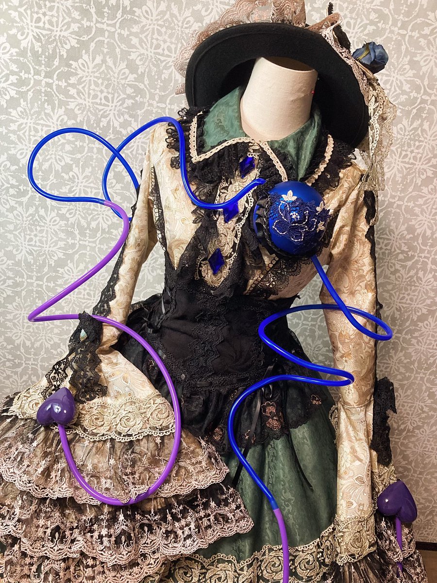 ゆ*き様 東方Project 古明地こいし アレンジ衣装 コスプレ 古明地