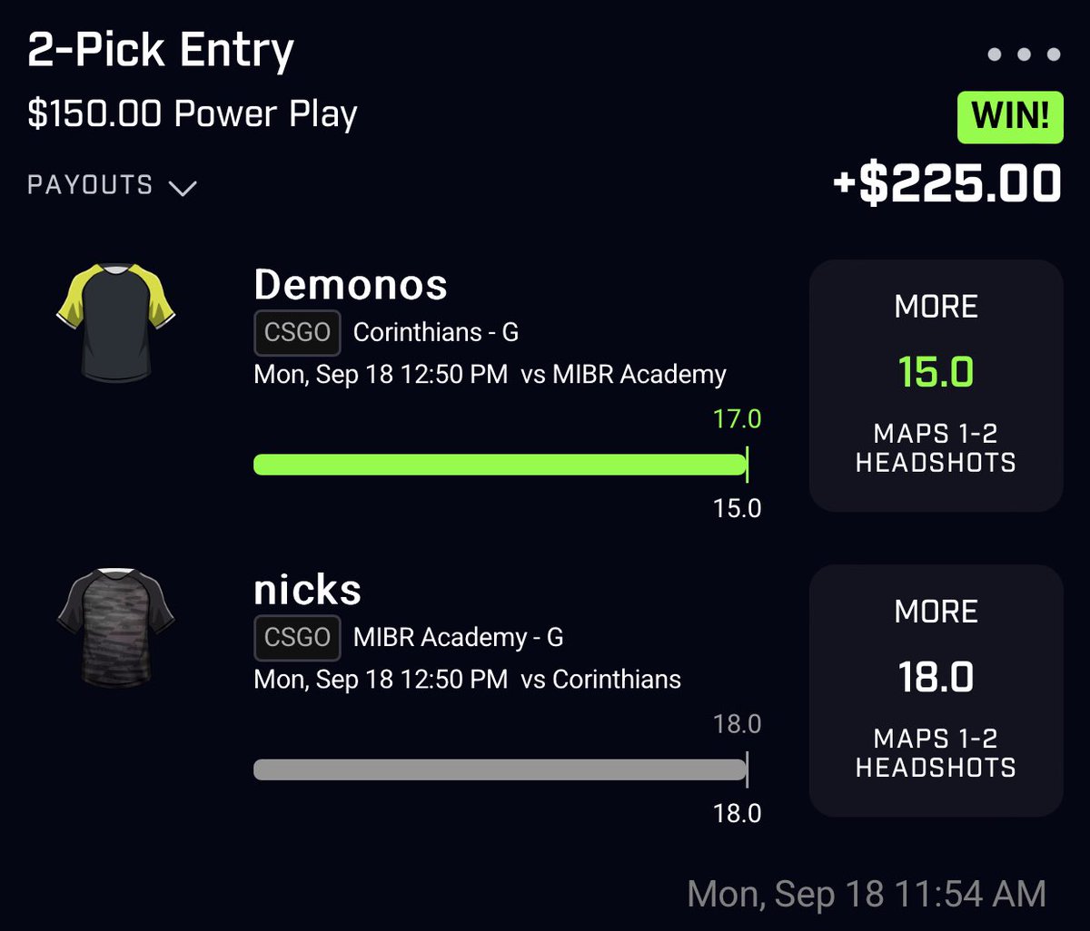 slattsprops's tweet photo. More slips ✅💤

#prizepicks #gamblingtwitter https://t.co/TcFeahFdJZ