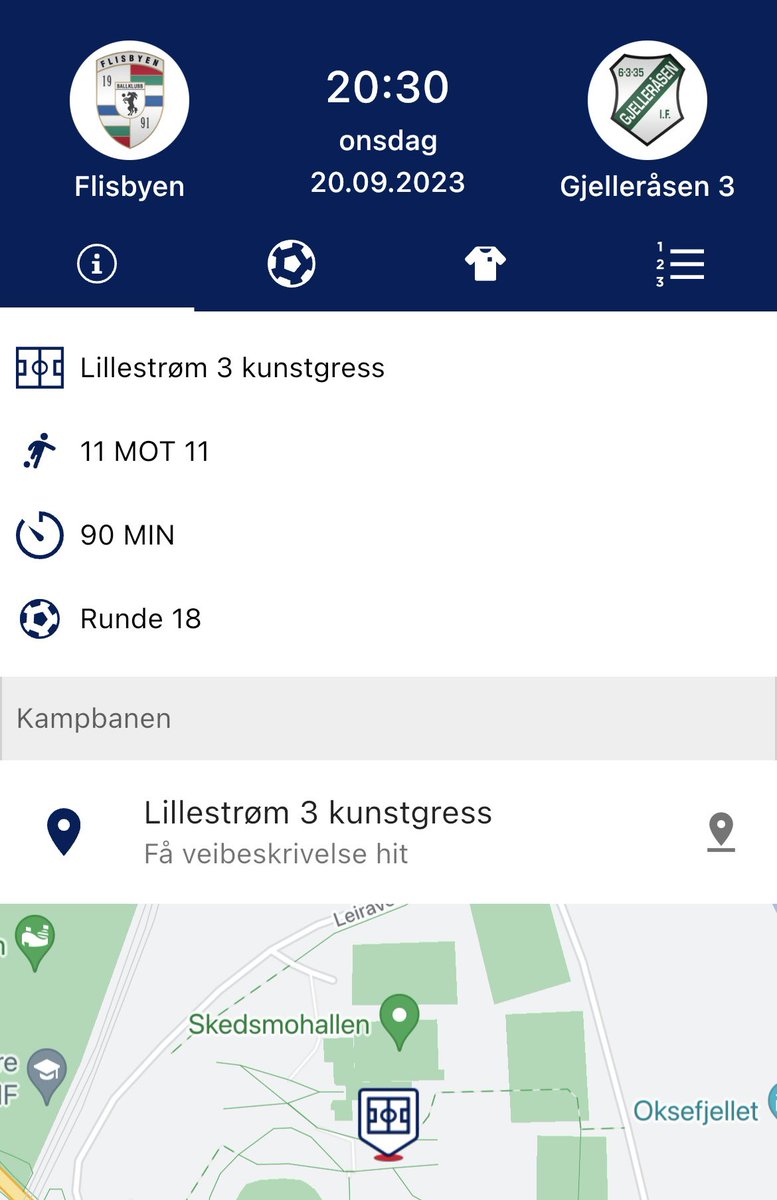 Etter to fryktelige kamper på rad, trenger vi en 3poenger idag! Det er meldt strålende vær! Vel møtt
