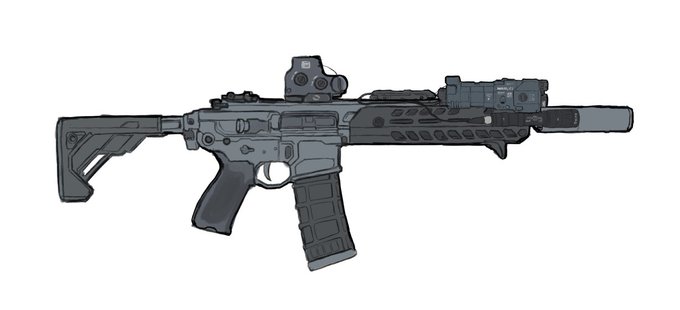 「m4 carbine」 illustration images(Latest)