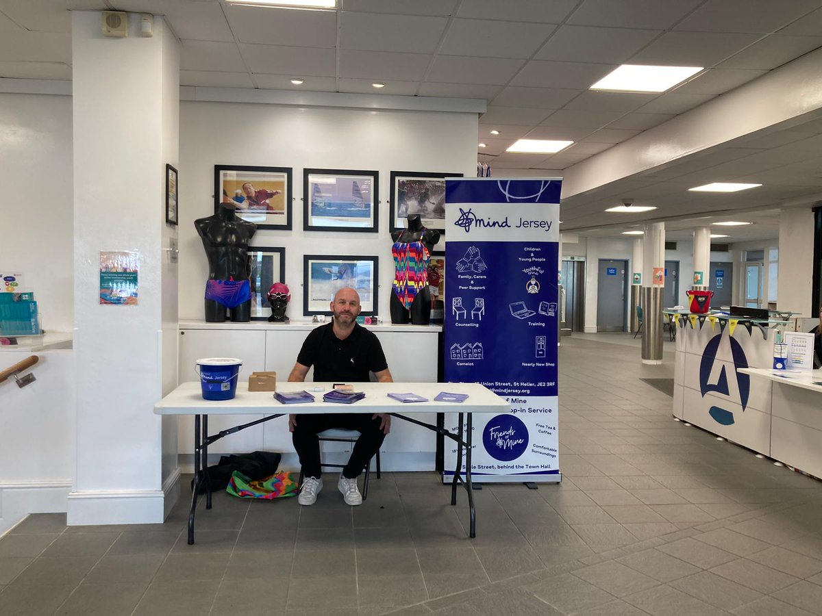 activejersey's tweet photo. This morning @MindJersey are at @LQSportsCentre as part of #NationalFitnessDay to provide advice and support for anyone that needs it. 

@FitnessDayUK #activejersey https://t.co/wg2lFIpTJY