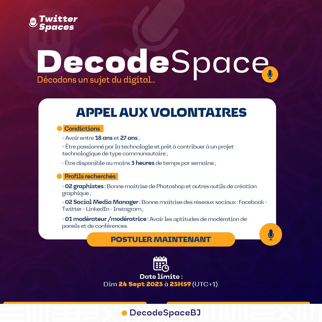 DecodeSpaceBJ tweet picture