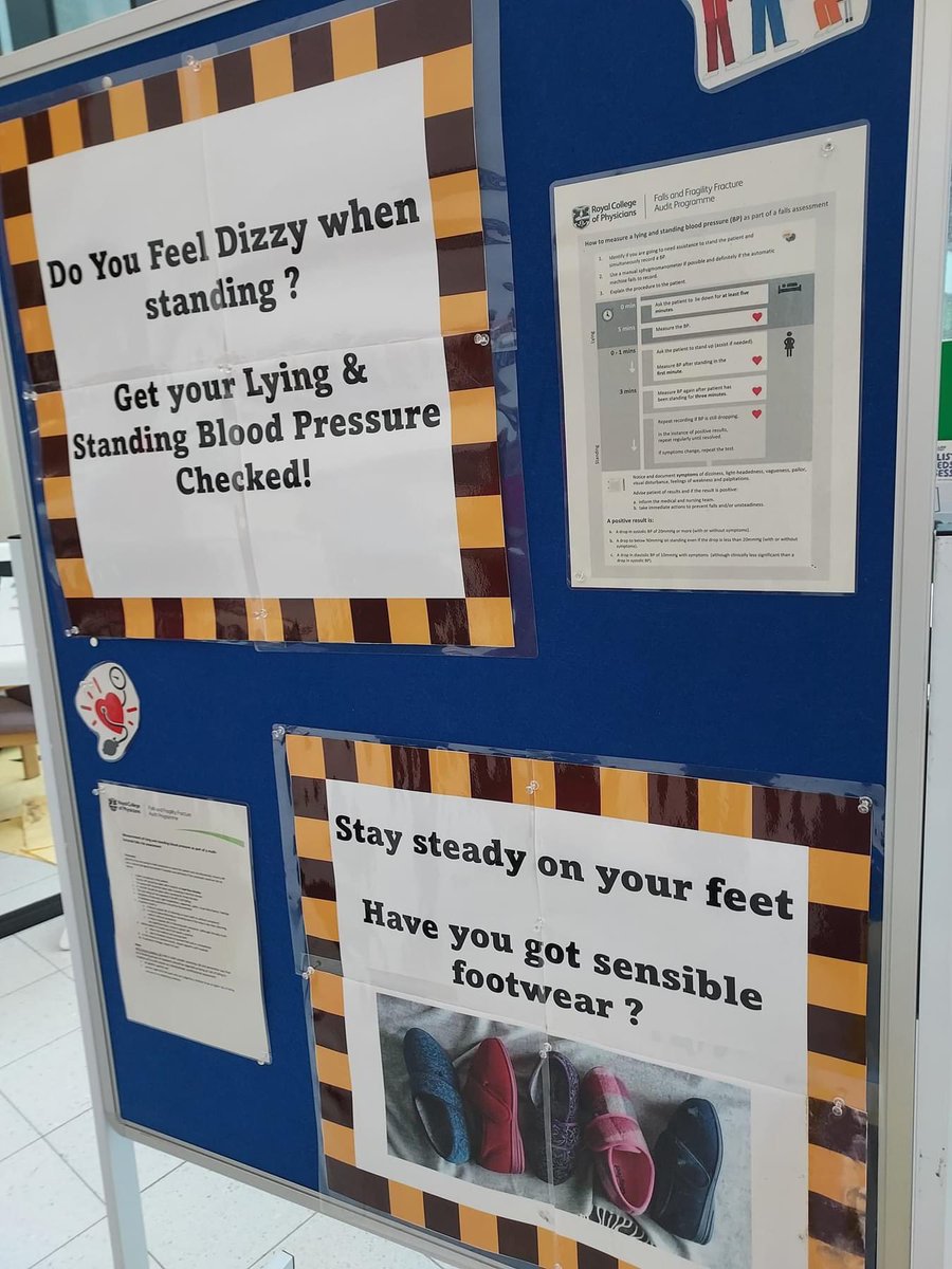 Kirsty Taylor (@kirstytaylor30) on Twitter photo Day 3 - Wobbly Wednesday!
Identifying Orthostatic Hypotension in fall prevention through Lying & Standing BP.
Check Footwear - Stay Steady! <a href="/FranPlatts/">Fran Platts</a> <a href="/JoanneHodgkin/">Joanne Lewis hodgkin</a> <a href="/leannebea/">leanne Minett</a> <a href="/SFHFT/">Sherwood Forest Hospitals NHS FT</a> <a href="/falls_network/">UK Falls Prevention Network</a> #FallsAwarenessWeek #staysteady #keepmoving Day 3 - Wobbly Wednesday!
Identifying Orthostatic Hypotension in fall prevention through Lying & Standing BP.
Check Footwear - Stay Steady! <a href="/FranPlatts/">Fran Platts</a> <a href="/JoanneHodgkin/">Joanne Lewis hodgkin</a> <a href="/leannebea/">leanne Minett</a> <a href="/SFHFT/">Sherwood Forest Hospitals NHS FT</a> <a href="/falls_network/">UK Falls Prevention Network</a> #FallsAwarenessWeek #staysteady #keepmoving