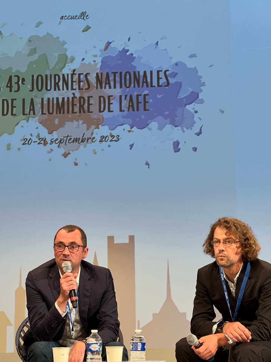 #JNL2023 Les présidents de l’Association française de l'éclairage (AFE) (Gaël Obein) et du Syndicat de l'éclairage (Julien ARNAL) rappellent que rénover l’éclairage, c’est être gagnant pour l’énergie, l’ergonomie, la biodiversité, l’industrie et l’emploi.