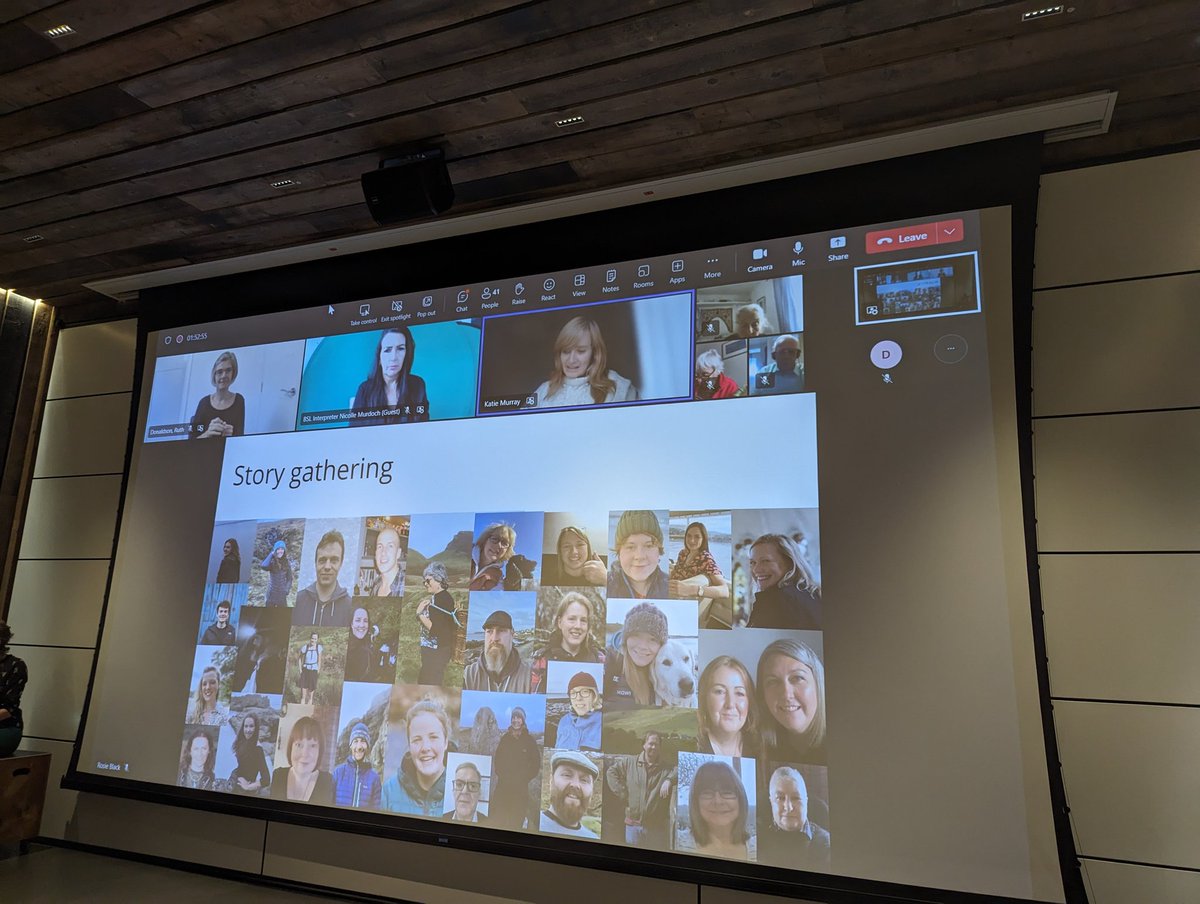 Next speakers are from <a href="/CoastScot/">CoastScot</a> who spent the last few years gathering the stories of residents of the west coast of Scotland "The Coast that Shaped the World.

The project is over but their gathered stories have been collated and published here 👇
coast.scot