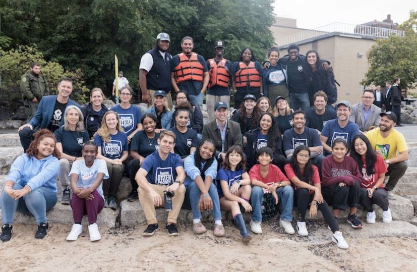 More pictures of Prince William during his visit to the Billion Oyster Project 😍