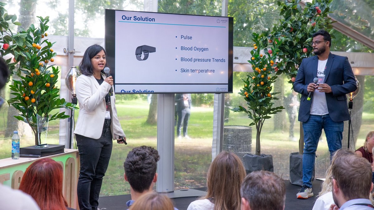 UCLEnterprise's tweet photo. Congratulations to UCL startup @YourCue_UK!
They won the health category and audience favourite at the early stage of the University Startup World Cup hosted by @venturecupdk.
Next stop: China, for the next stage of the competition!
#supportingfounders
@uclmedsci https://t.co/vzuDlt2axF