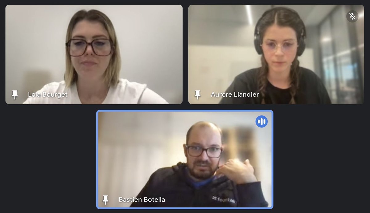 It was our pleasure to hold our 6th Alumni Fireside Chat yesterday night, with special alumni guests Aurore Liandier and Bastien Botella! 🤗

Great chat, insights and talk. Massive thanks to our guests, as well as to all those who attended!

#42Network #42Alumni