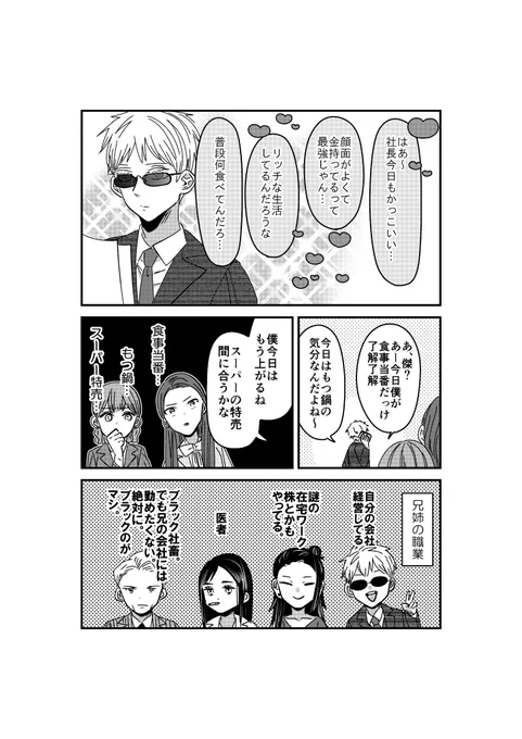 大家族パロ🏠
兄姉のお仕事。 
