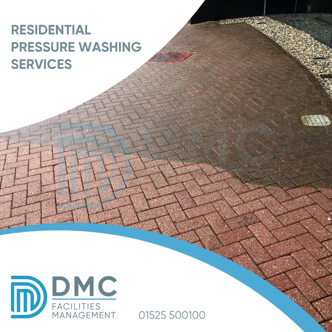 DMCWindows's tweet photo. Discover the power of clean with DMC Facilities Management! 💪🏼💫
✅Driveway cleaning
✅Patio revival
✅Gutter power wash
✅Conservatory makeovers
…and more.
Contact us today for a FREE consultation: 01525 500100 or info@DMC-FM.co.uk
#Pressurewashing #Propertymakeover https://t.co/pi6bRlYaWp
