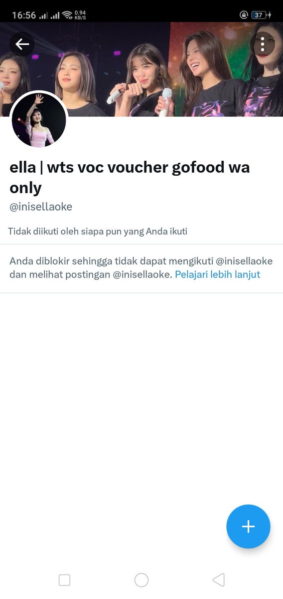 lmarkjen's tweet photo. SCAMMER VOC GOFOOD 

hati2 jangan transaksi sama dia.
korbannya udah banyak cek aja 
@inisellaoke 

#zonauang https://t.co/ycSjN6Fh7z