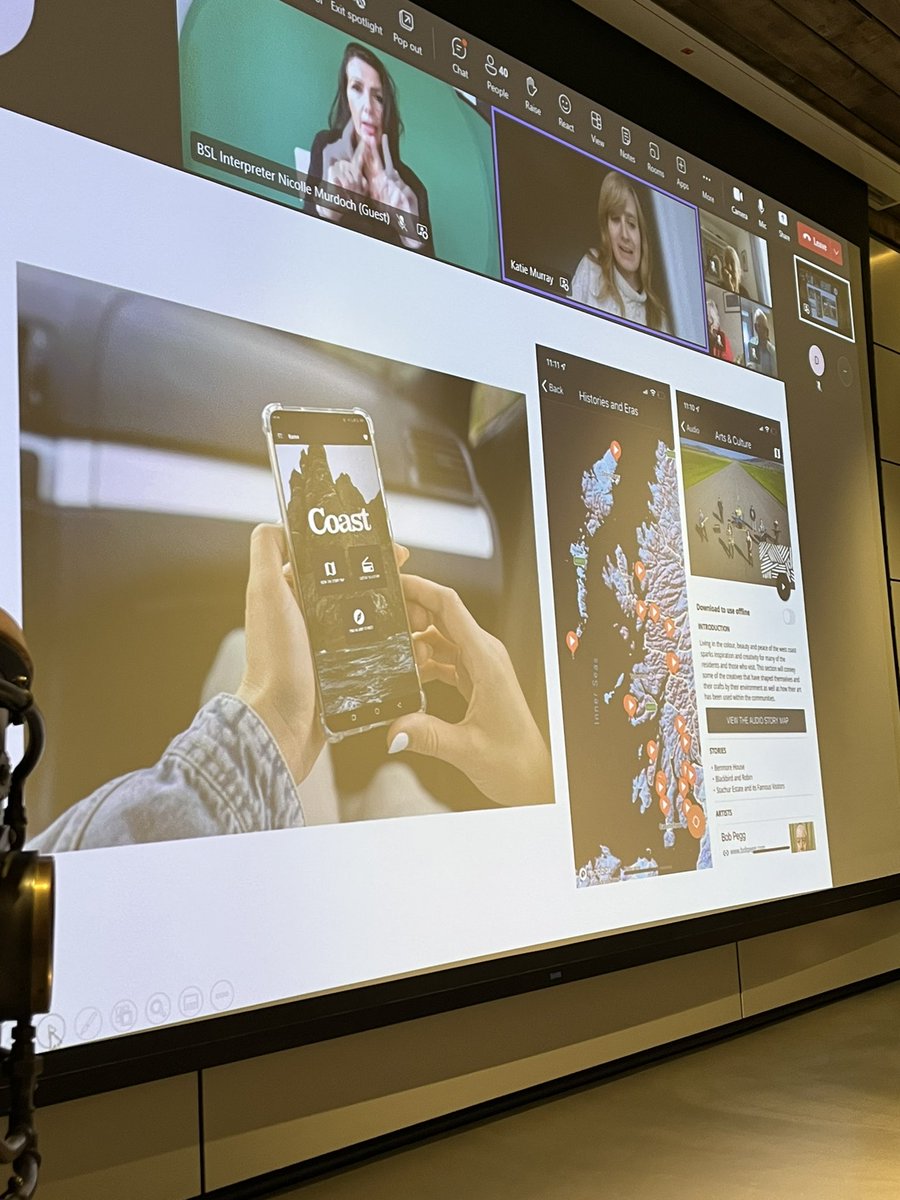 They have developed an app where they tell the stories shared with them. 

They also share the stories through a series of exhibitions in different isles of Scotland. 

#CelebrateCHC <a href="/CoastScot/">CoastScot</a>