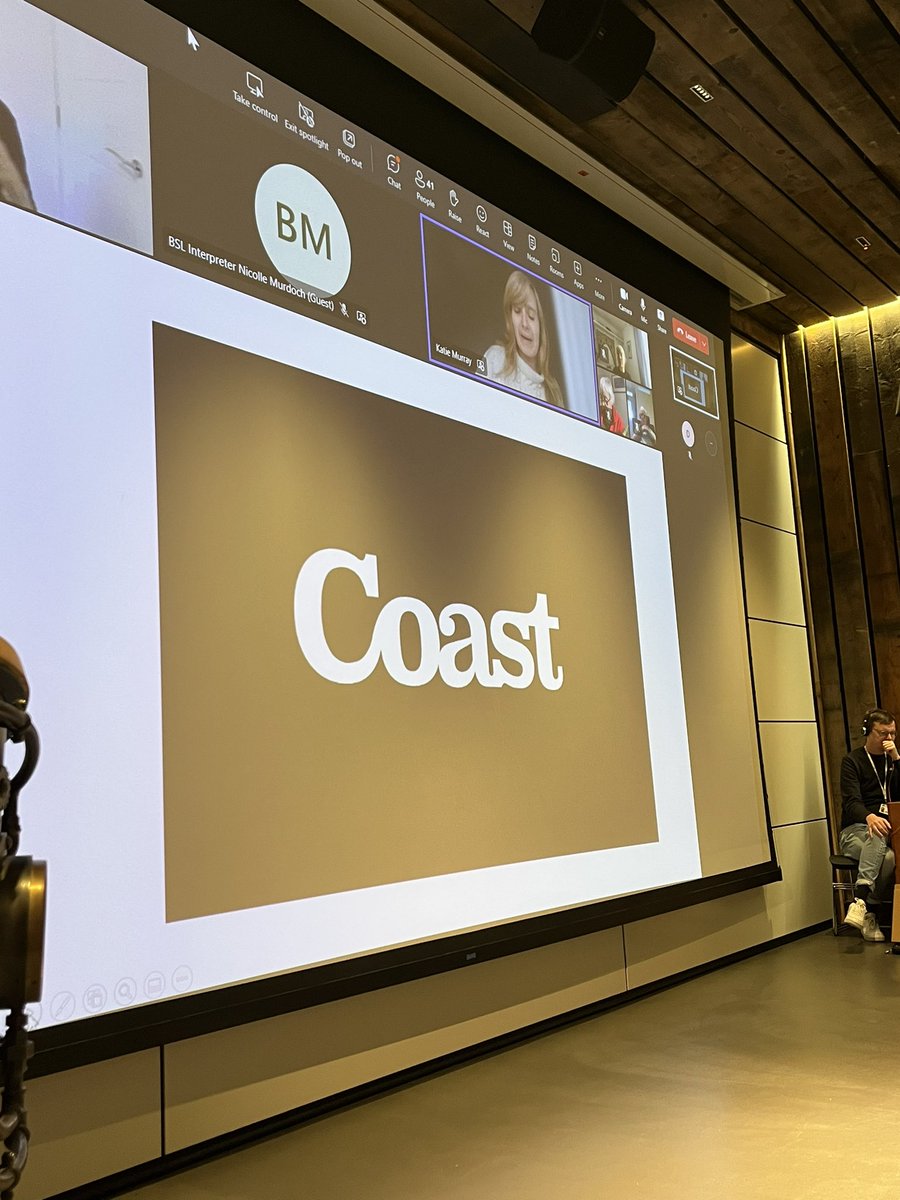 Next up, we have Camille Dressler &amp; Katie Murray. 

They're here to talk about their paper titled "Coast - a project by and for our coastal communities." This project combines heritage and tourism, sharing stories &amp; encouraging more people to connect with heritage.

#CelebrateCHC