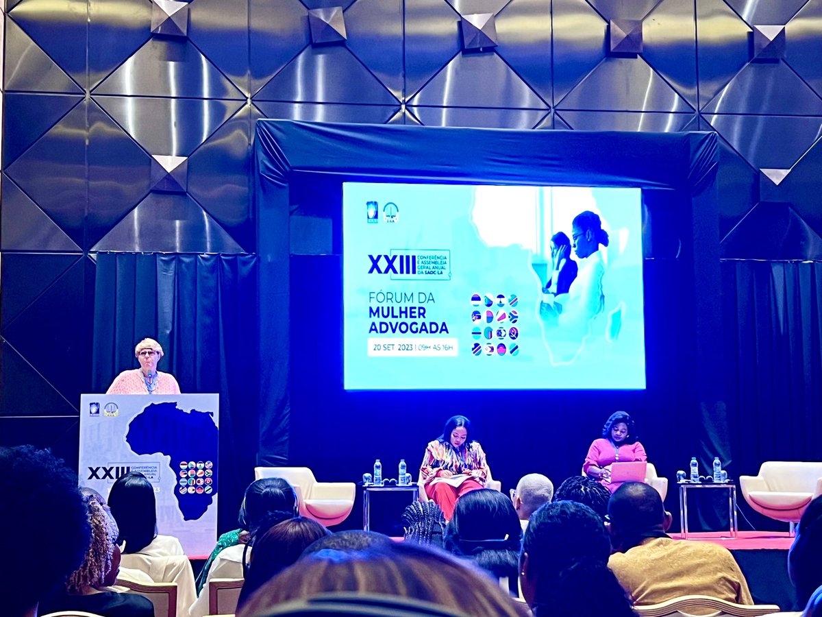 walidbrown21's tweet photo. #sadcla @SadcLawyers conference 2023 in Luanda Angola. Session on making Women law practices sustainable https://t.co/vmcRBqx3G9
