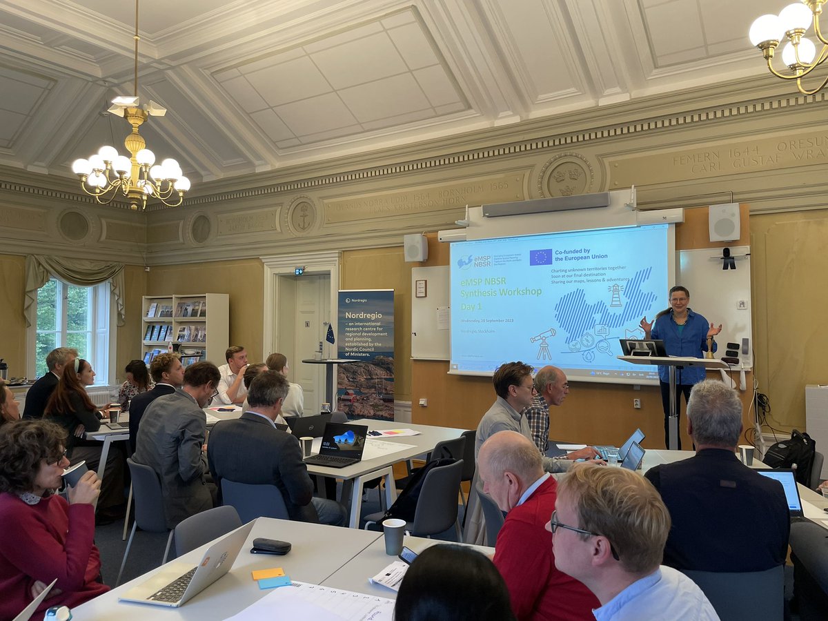 eMSPproject's tweet photo. Synthesis Day1 led by @Nordregio π
Putting together π§© our gains and discoveries from journey of charting known & unknown in 5 topics for #MSP
#OceanGovernance #SustainableBlueEconomy #EcosystemBasedApproach
#MonitoringEvaluation #DataSharingICT
π£Recommendations are coming! https://t.co/SRO644HPwO