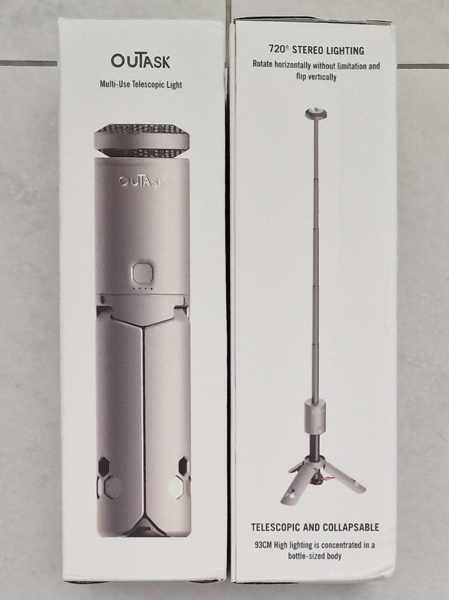 SwissPrepCH's tweet photo. Nach über einem Jahr Verzögerung ist nun endlich ein Produkt eingetroffen, welches ich über einen #Kickstarter Kampagne unterstützt habe. Es handelt sich hierbei um eine Multifunktionsleuchte von #OuTask, welche nun in das Konzept der Notbeleuchtung integriert werden kann. https://t.co/Bq70gHP6yE