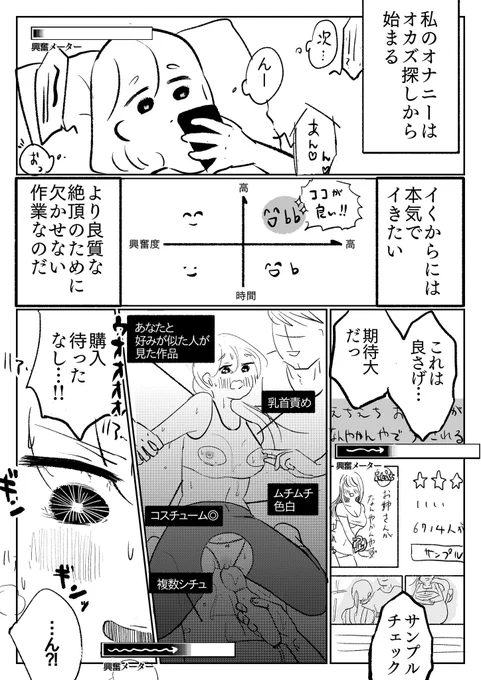 一気に萎える 