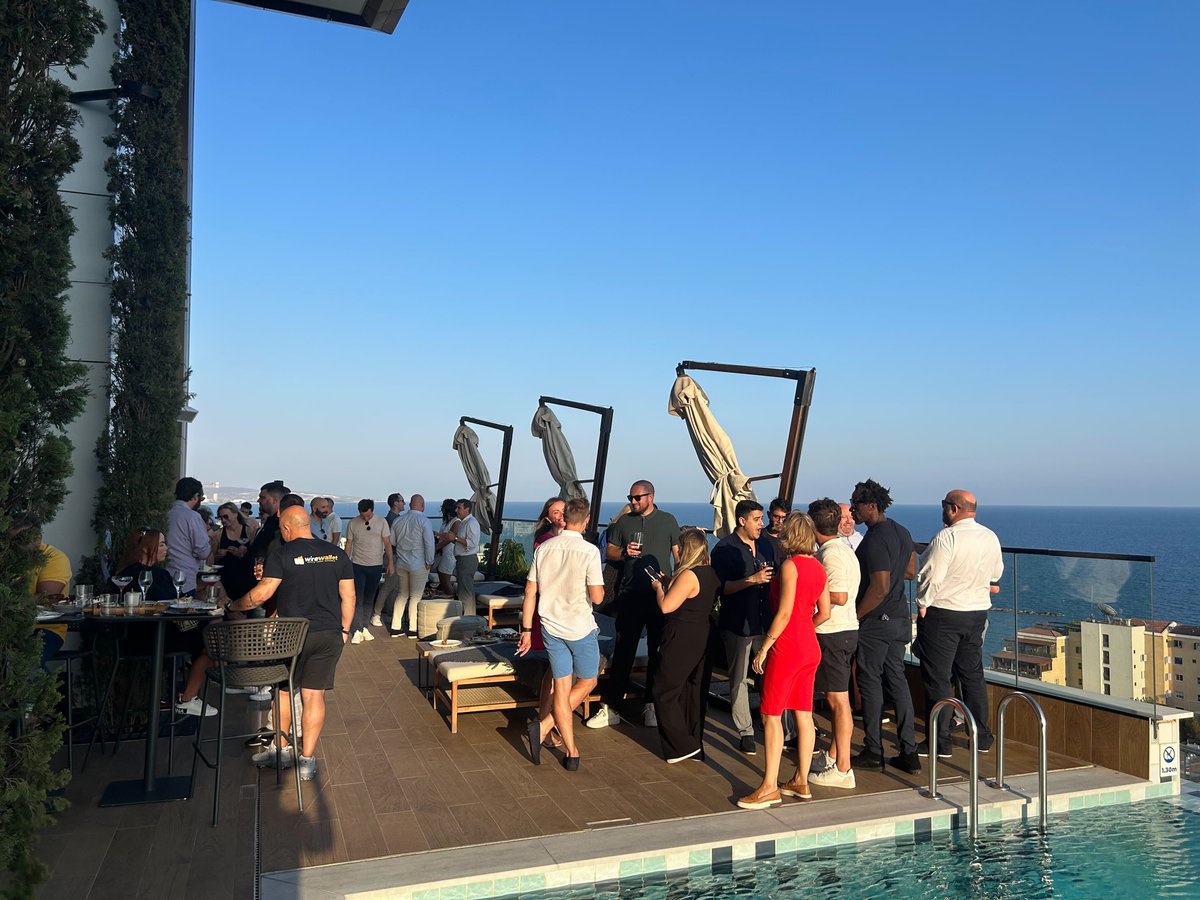 OpenPayd's tweet photo. What a night! 🍹

@BidxMarkets  and the team @OpenPayd hosted a drinks event for all our partners, customers and friends who were in Cyprus for the 3 days of @iFXEXPO.  

And the first day couldn't have ended any better!

#iFXexpo