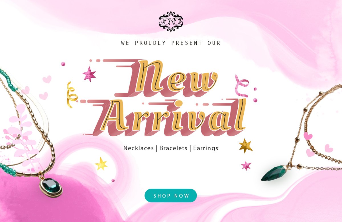 Ready to explore our exquisite new arrivals? It's a perfect time to get new stock for your shop. Explore more at our site now: 
ow.ly/yjxn50PNIZE
#yokosfashion #wholesale #fashionjewellery #newarrival