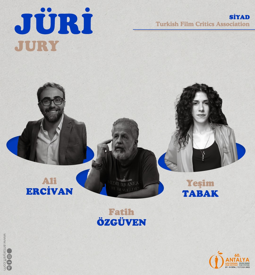 AntalyaFF's tweet photo. 60. Antalya Altın Portakal Film Festivali’nde Sinema Yazarları Derneği tarafından verilecek SİYAD En İyi Film Ödülü jürisinde  Ali Ercivan, Fatih Özgüven ve Yeşim Tabak yer alacak.
#AntalyaFF2023 #60AltınPortakal #60AntalyaAltınPortakalFilmFestivali #filmfestival #festival https://t.co/DdBZCbHbfW