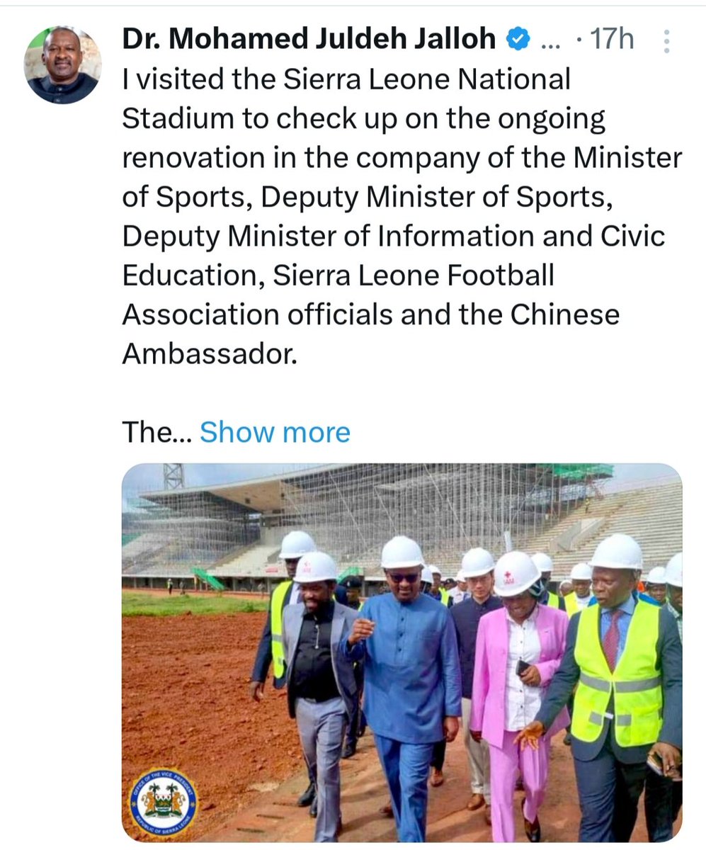 EmmanuelBSCont2's tweet photo. Since the illegitimate government of @PresidentBio assumed office, government officials have not been able to address pressing issues. They are on social media posting 'I visted this and that today' remimder; this is not what Sierra Leoneans need now. Irresponsible government. https://t.co/TUpiqc9HRH