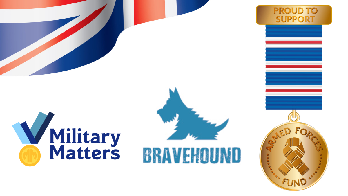 Delighted that <a href="/bravehounds/">BRAVEHOUND</a> &amp; Military Matters (<a href="/HousingOpsScot/">Housing Options Scotland</a>) will be the beneficiaries of our #ArmedForcesFund this season! 🇬🇧 

Both charities do amazing work with our services community, providing support dogs &amp; help with housing.💙

More👉bit.ly/3Zt1Qg7