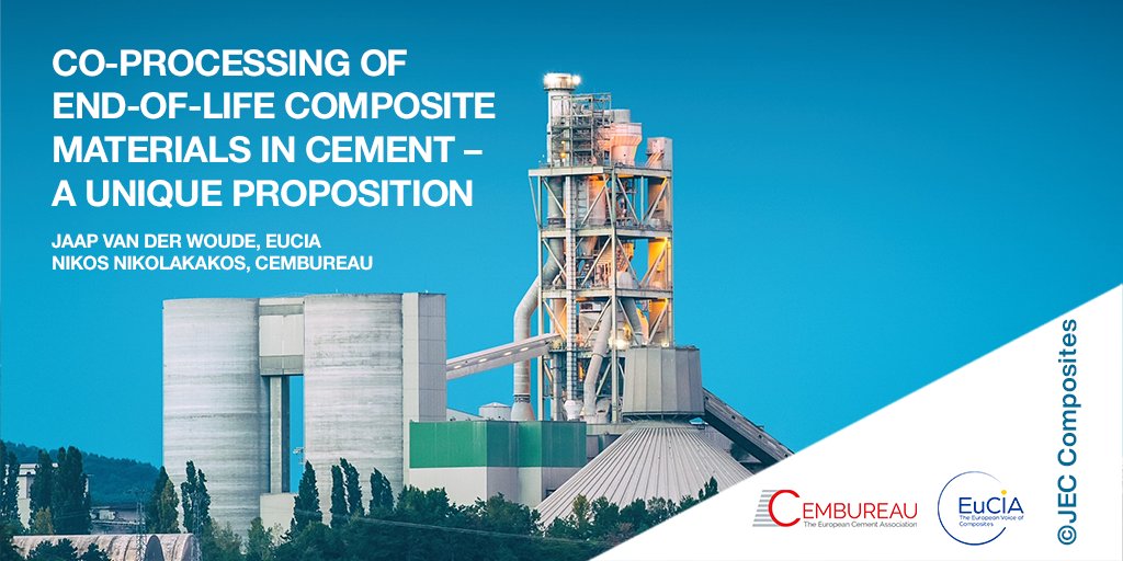 JECComposites's tweet photo. Coprocessing end-of-life composite materials in cement: Part 1 ✅
CEMBUREAU and EuCIA jointly explain the utility of end-of-life composite materials for the cement industry >
https://t.co/29g5YnXWsO
#composites #cement #endoflive #circulareconomy #construction #building https://t.co/9RBN9mCQAs