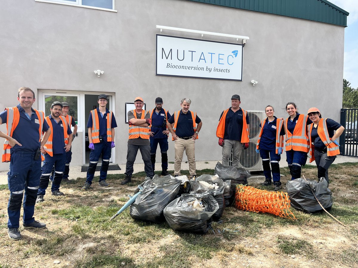 #WorldCleanUpDay. Plus de 500L de déchets ramassés (canettes, mégots, plastiques). Gardons à l'esprit que le meilleur déchet est celui qui n'existe pas!  500L of waste collected. Let's keep in mind that the best waste is the one that doesn't exist! #CSR #RSE #déchets