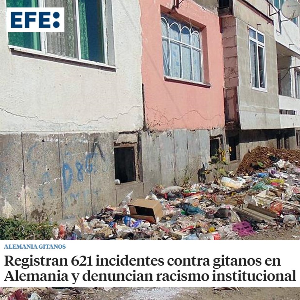 La discriminación normalizada, según el informe de <a href="/MIA_Bund/">MIA | Melde- und Informationsstelle Antiziganismus</a>. El antigitanismo del día a día en Alemania: "Uno de cada cuatro incidentes puede atribuirse a la vida cotidiana".

#ObservatorioDiscriminación #StopAntigitanismo

📰 Toda la info: lavanguardia.com/vida/20230918/…