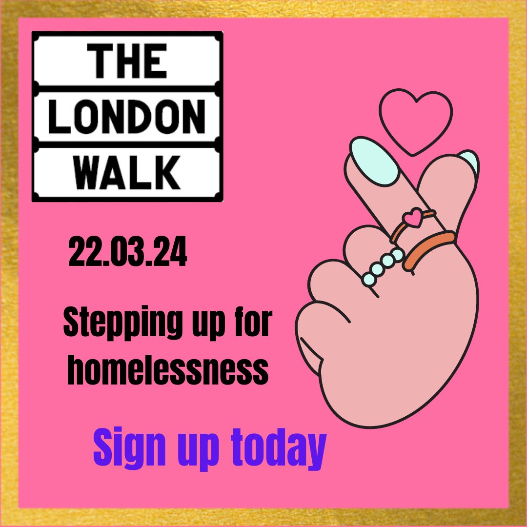 Walk 10k, 1/2 marathon or a full marathon to raise money for your favourite homeless charity. Sign up today! register.enthuse.com/ps/event/TheLo… #londonwalks #events #endhomelessness