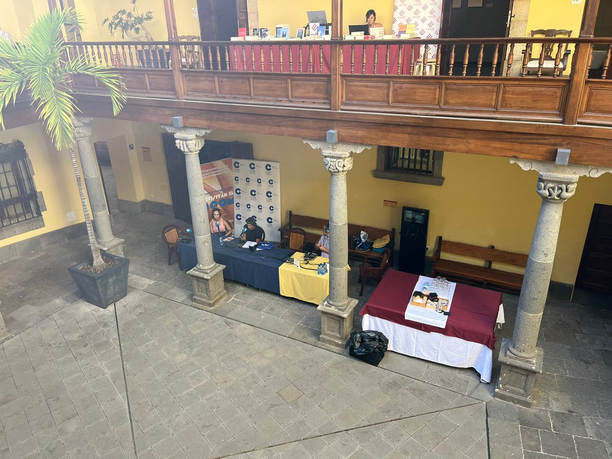 #Radio 📻| Hoy en La mañana de #COPE #GranCanaria, <a href="/copegrancanaria/">COPE Gran Canaria</a> con <a href="/Jvibenitez/">Javier Benítez</a> desde la #CasaDeColón. Para hablar del Congreso #RevisitarelBoom <a href="/Revisitarelboom/">REVISITAR el BOOM y PRIMER CONGRESO de ESCRITORES</a>. 
Inician Guacimara Medina <a href="/grancanariacult/">Gran Canaria Cultura</a>, Carmen Márquez <a href="/ulpgc/">ULPGC</a> y Manuel Rico <a href="/ACEscritores/">ACE Escritoras y Escritores</a>
 #NosGustaLaRadio