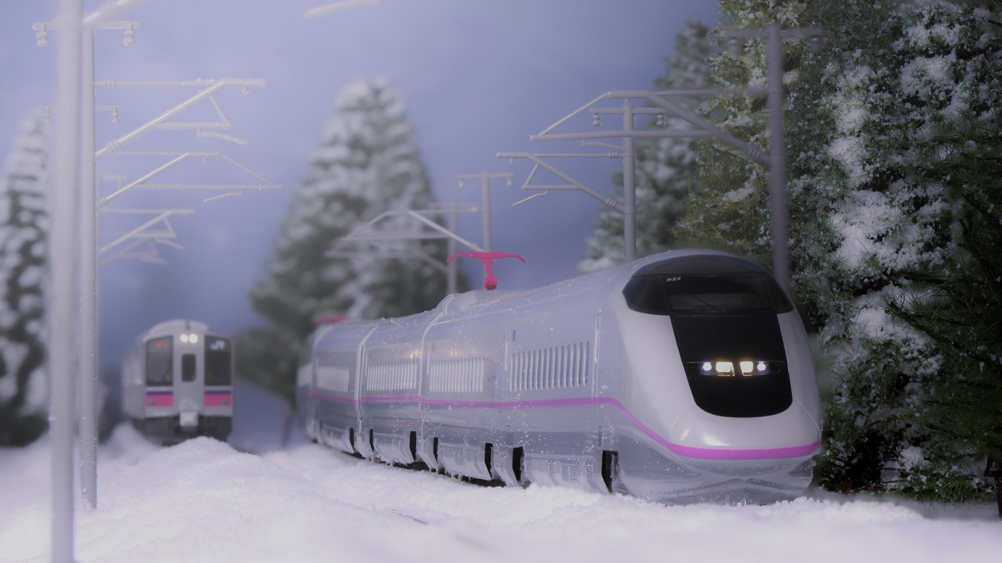 未使用品　KATO e3系こまち　701系秋田色　セット カトー(KATO)|E3系 秋田新幹線こまち 6両セット|HARDOFFオフ