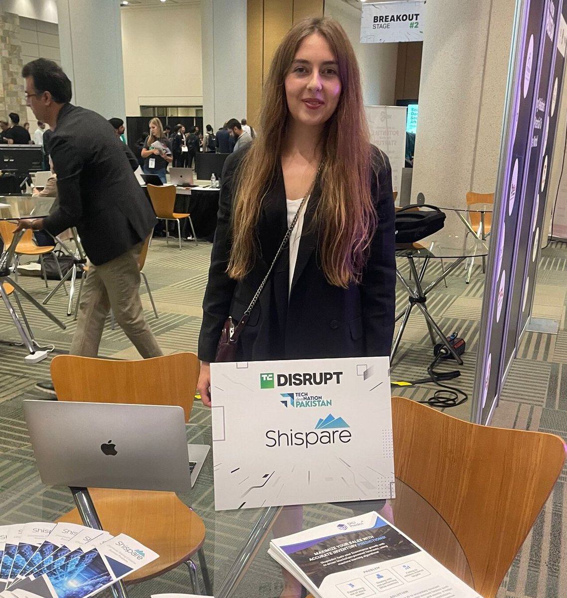 Day 1 of the TechCrunch event is off to a great start! Our representative is exploring networking 🤝 opportunities and gaining the latest knowledge about the industry.
Come see us at 𝗕𝗼𝗼𝘁𝗵#𝗛𝟭𝟳 on Day 2.

#TechCrunch #Disrupt2023  #techcrunchdisrupt #techcrunchdisrupt2023
