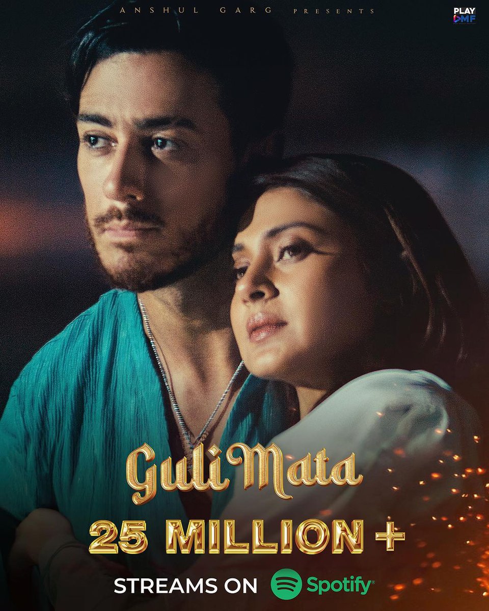 Jenniferwi46297's tweet photo. Guli Mata's music is making waves with 25 million streams on Spotify! 🎶🌟

📌 “🎶 Watch #GuliMata 

🎧 Tune in now !!

#saadlamjarred #shreyaghoshal #jenniferwinget #playdmf #music https://t.co/5Iiz8GN2TK
